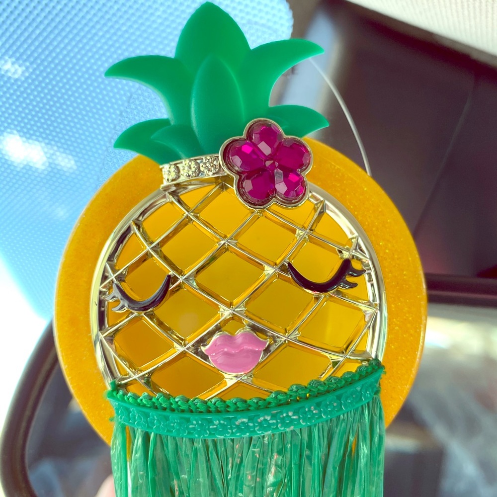 Car fragrance visor clip